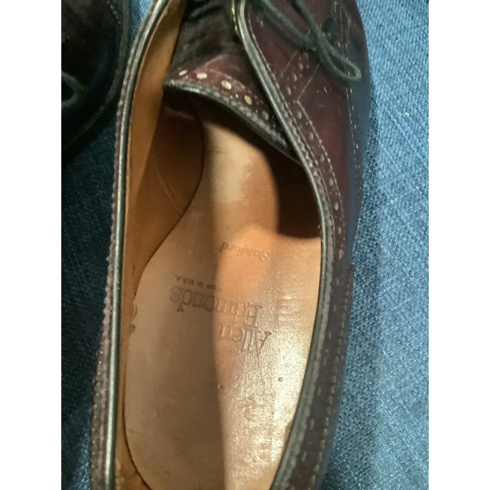 ALLEN EDMONDS Sanford Brown   SIZE  10